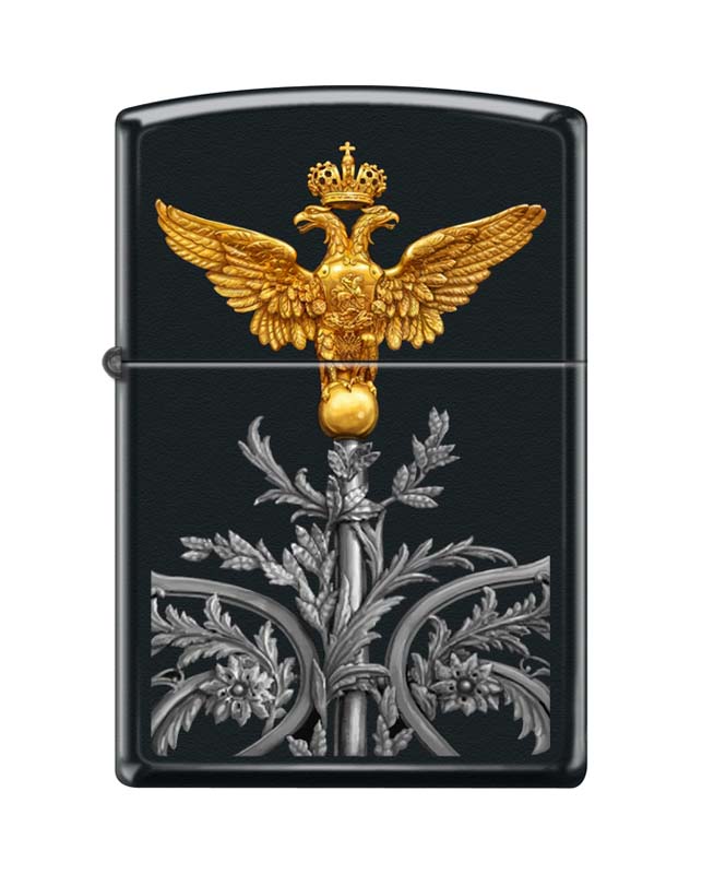 Зажигалка двуглавый орёл ZIPPO 218 RUSSIAN COAT OF ARMS
